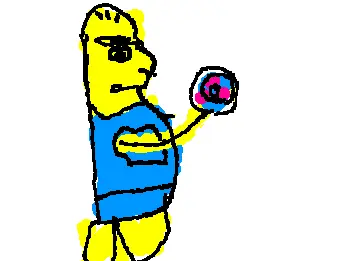 homer drops his donut
