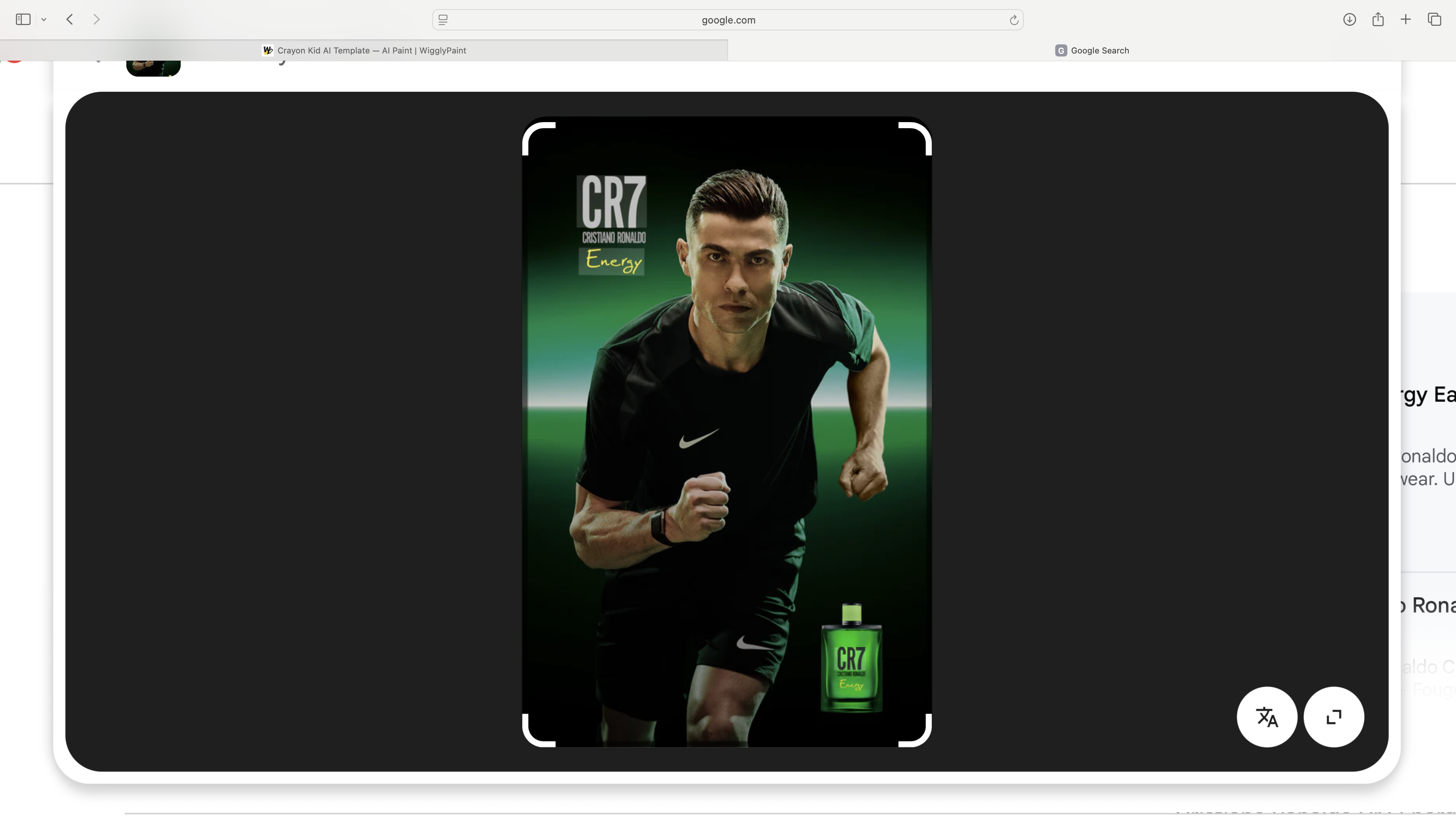 CR7 perfume