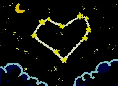 Constellations of stars