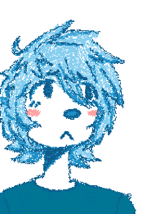 blue