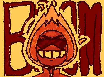 BOOM! Fire guy