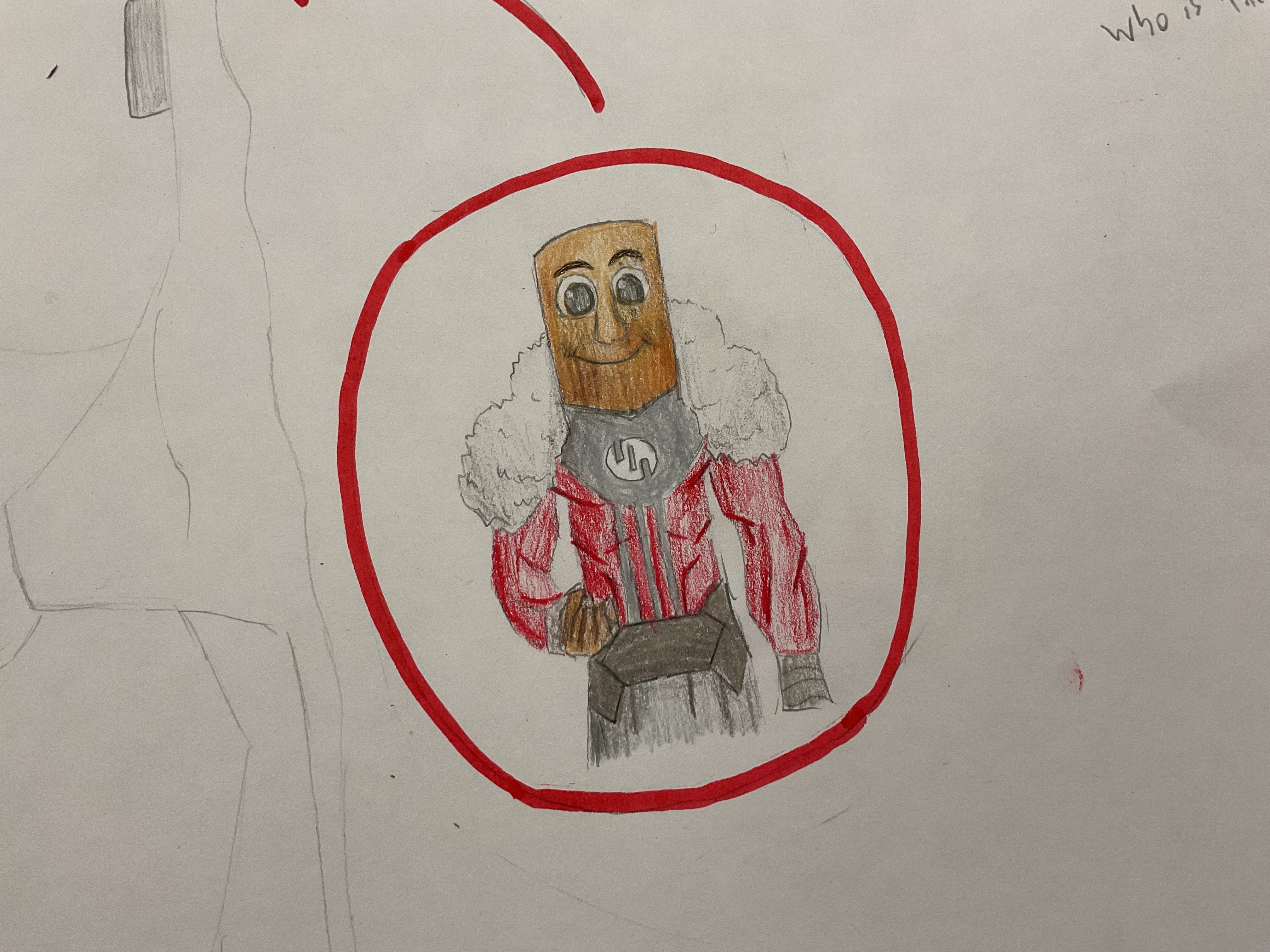 Drew this on a class project