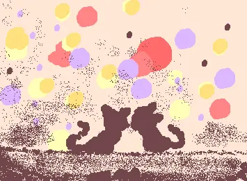 cat kiss