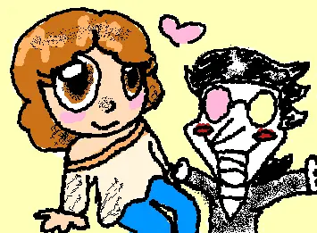 Me and spamton! <3