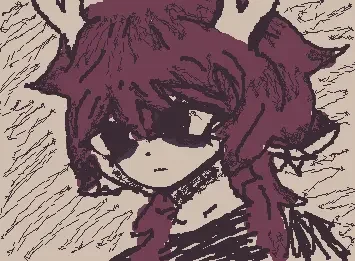oc doodle when I'm supposed to be working