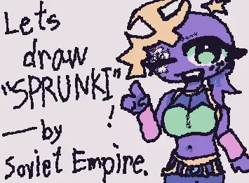 Everyone, why not try drawing Sprunki?