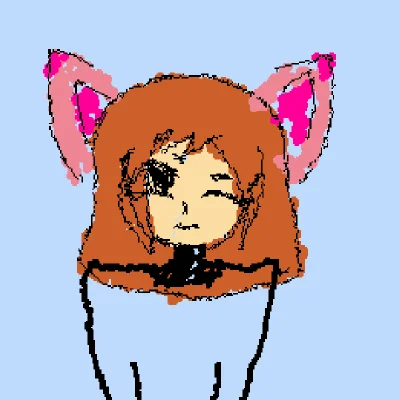 my cat cute girl