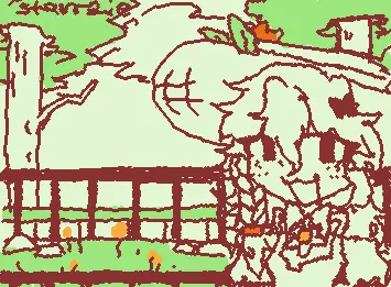 LOOK!! ONE OF MY OCS ARE TOUCHING GRASS!!!