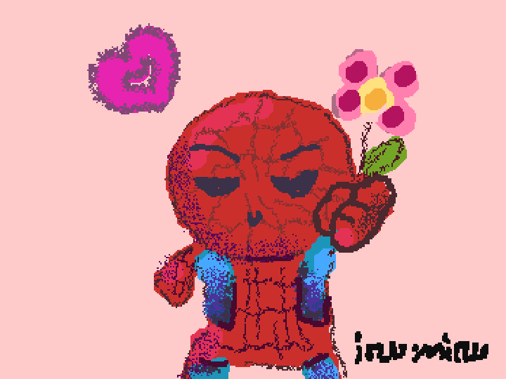 spidy got this flower for you 🕸️☺️