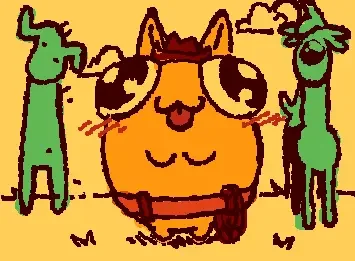 yeehaw with alien and cactus honses