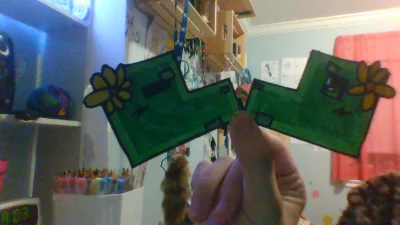 Avery dragon puppet almost finished!