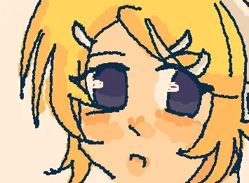 Kagamine Rin drawing