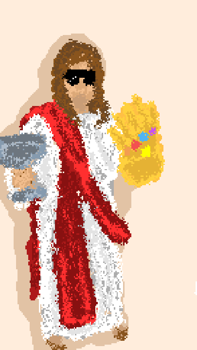 Jesus I guess
