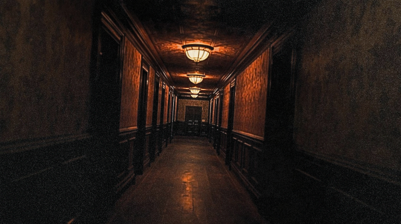 Liminal Victorian Hallway