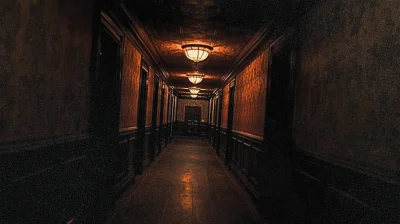 Liminal Victorian Hallway