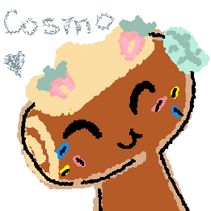 idk how cosmo looks like very well, did on the memory. saw how someone posted sprout, cute!!!