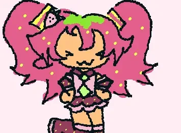 Strawberry Miku!!