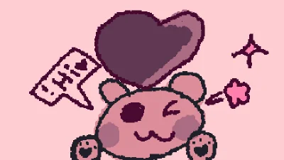 pink bear