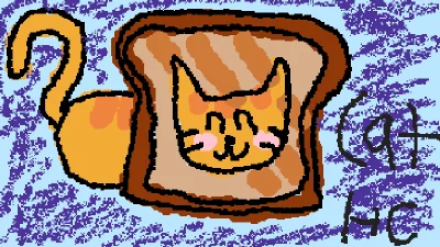 Bread cat