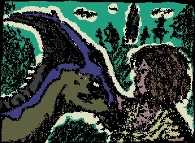 Helena And Parasaurio