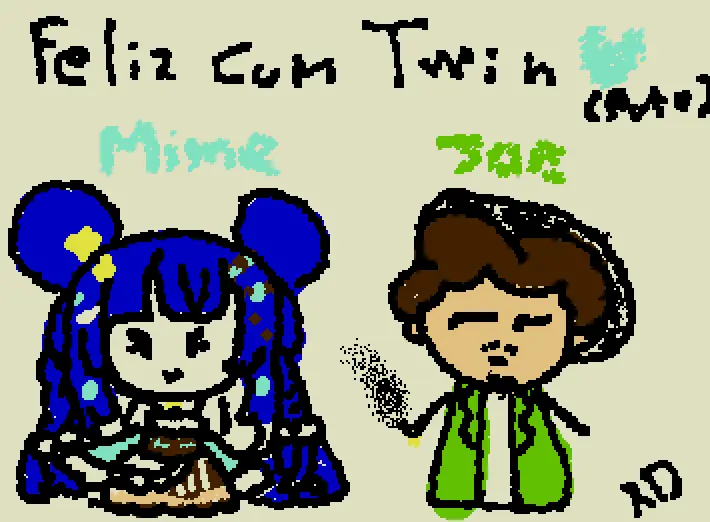 cumpleaños de mime XD