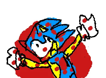Sonic faling of tails plane