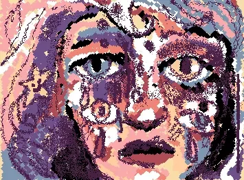 Candy face