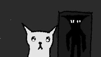 he's right behind me isn't he?