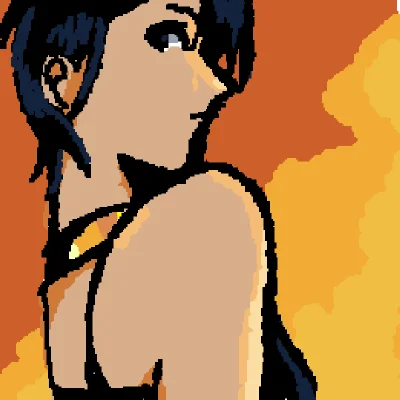 sunset girl
