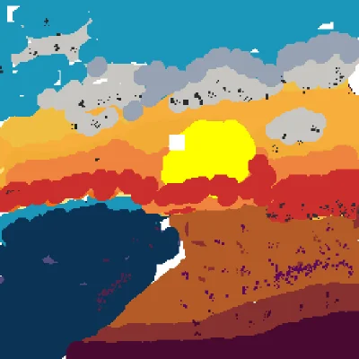 atardecere en un mar de mis sueños
