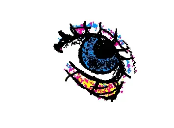 wiggly paint eye gif :D