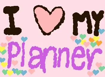 I love my planner