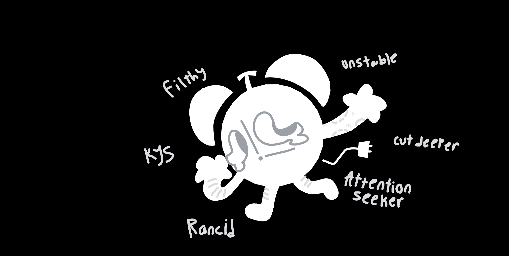 vent art (tw scars, self injury mention)