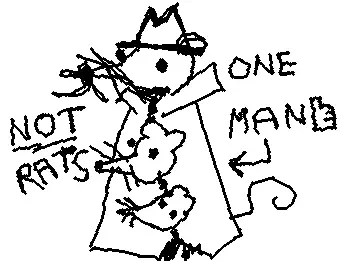 One man in a coat