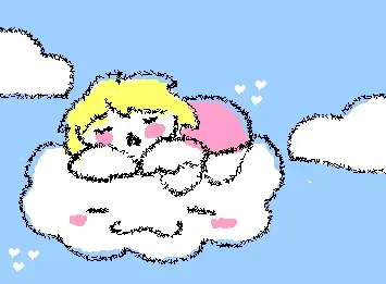 *v*~cutesy cloud time~"^"