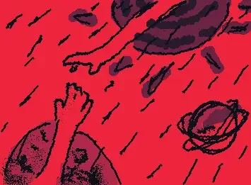 bloody devastation