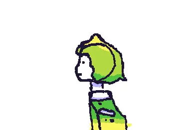 tried to draw Angela from a different angle