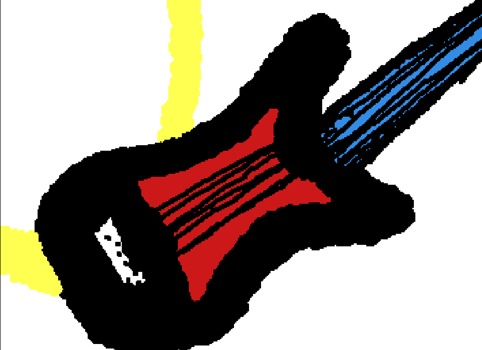 Spider-Man guitar