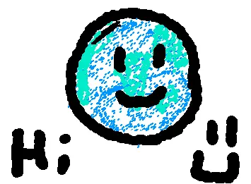 Mr Earth says Hi!