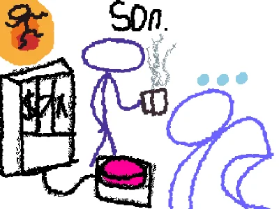 are ya... son...?