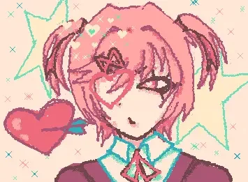 natsuki from ddlc >//<