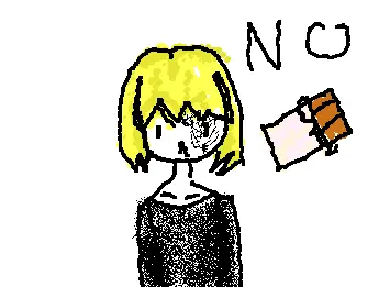 No chocolate for mello >:(