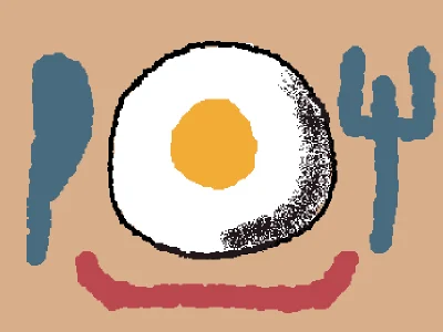 A breakfast