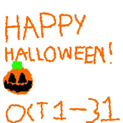 Halloween of October 1-31