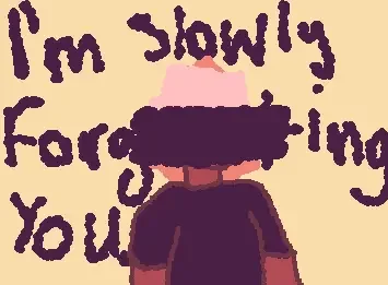 I'm forgetting your face