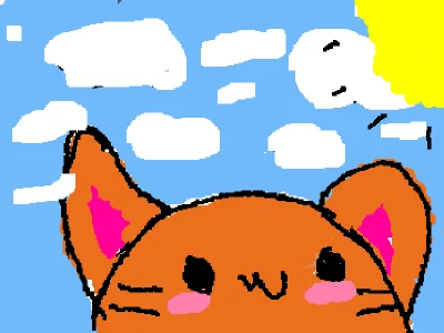 orange cat