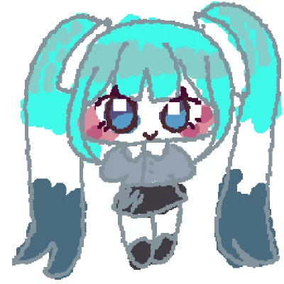 cute chibi miku