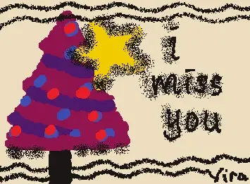 merry christmas, i miss u