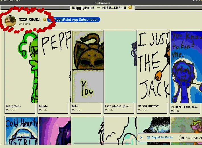 Old account