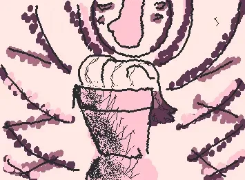 recreation of brushas painting